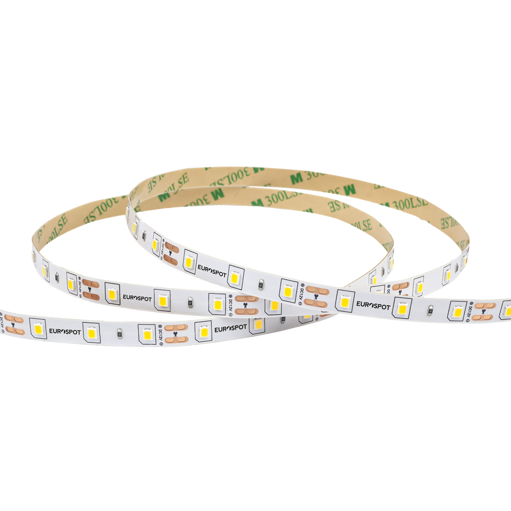 4012 EuroSpot Led Ταινία DC:12V 3528 SMD IP20 4.8W/M 65lm/W 2700K 5m Θερμό Λευκό - Image 1