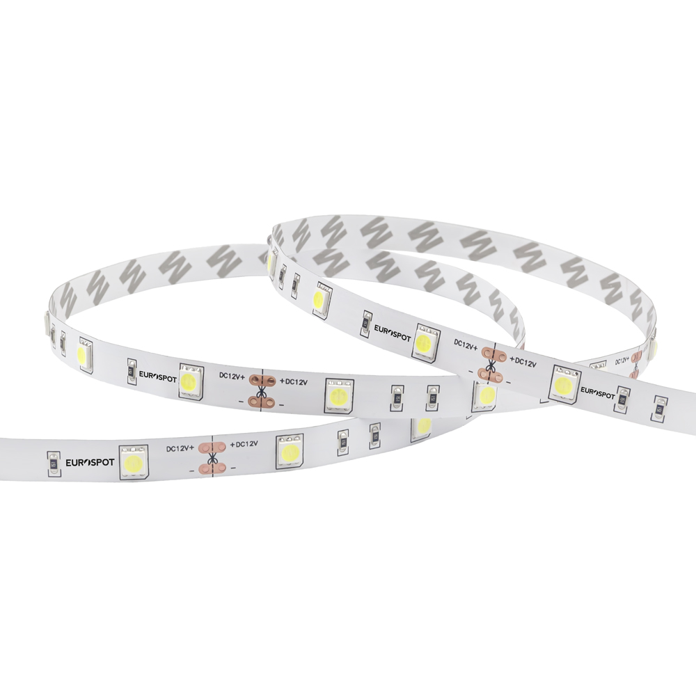 4013 EuroSpot Led Ταινία DC:12V 5050 SMD IP20 7.2W/M 70lm/W 2700K 5m Θερμό Λευκό - Image 1