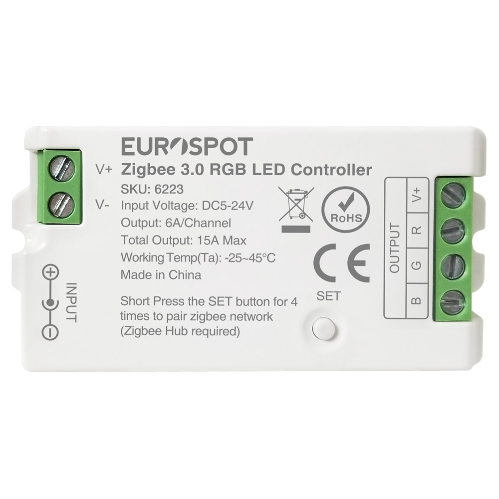 C03Z-6223 EuroSpot Led Controller ZigBee 3.0 για RGB Ταινία - Image 1