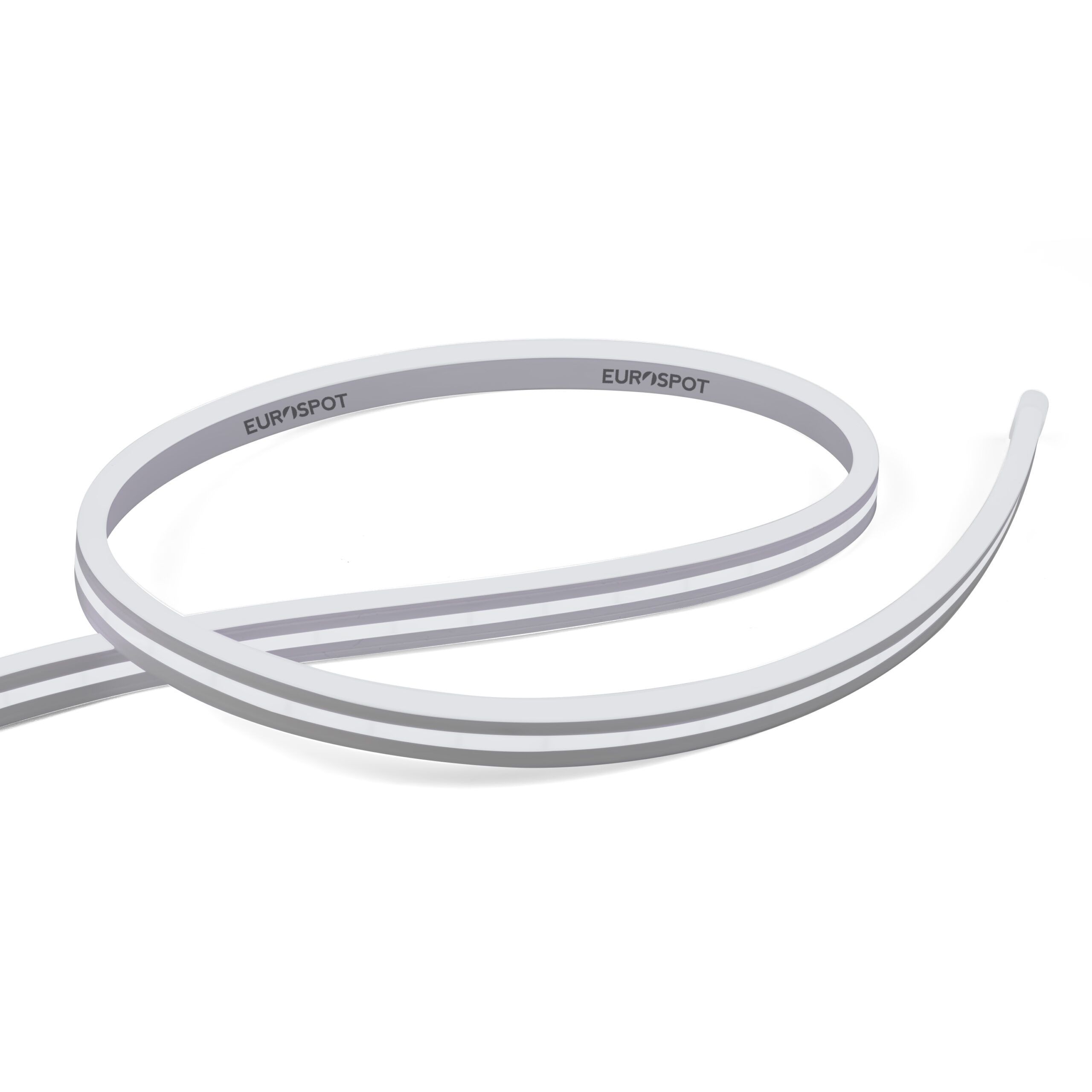 COLOR-WHITE-COLD-scaled EuroSpot Led NEON FLEX Ταινία DC:24V IP65 8W 120Leds/m 5mm 5700K 5m - Image 1