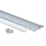 EuroSpot Προφίλ Αλουμινίου Γυψοσανίδας Για Led Ταινίες L=2m 53x12.3mm NW=9mm Γαλακτερό Κάλυμμα - Image 3