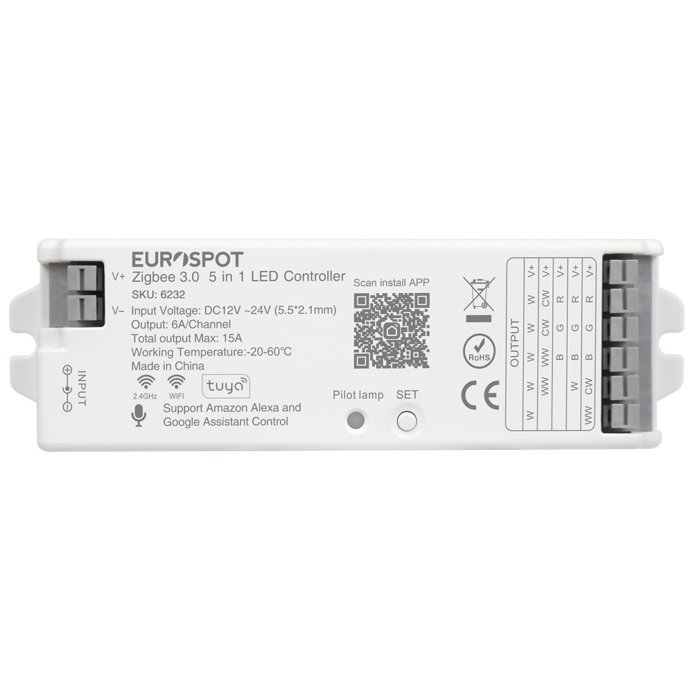 LM052-6232 EuroSpot Led Controller Tuya & ZigBee 5in1 - Image 1