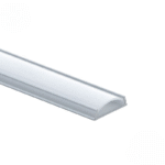 EuroSpot Προφίλ Αλουμινίου Εύκαμπτο Για Led Ταινίες L=2m 17.6x4mm NW=14.2mm Γαλακτερό Κάλυμμα