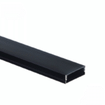 EuroSpot Προφίλ Αλουμινίου Μαύρο Για Led Ταινίες L=2m 30x10mm NW=25mm Μαύρο Κάλυμμα