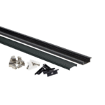 EuroSpot Προφίλ Αλουμινίου Χωνευτό Μαύρο Για Led Ταινίες L=2m 41x10mm NW=27.3mm Μαύρο Κάλυμμα - Image 3