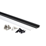 EuroSpot Προφίλ Αλουμινίου Χωνευτό Μαύρο Για Led Ταινίες L=2m 41x10mm NW=27.3mm Γαλακτερό Κάλυμμα - Image 3