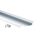 EuroSpot Προφίλ Αλουμινίου Γυψοσανίδας Ασημί Κρυφού Φωτισμού Για Led Ταινίες L=2m 98x19mm NW=16mm Γαλακτερό Κάλυμμα - Image 3