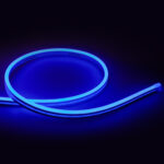 EuroSpot Led NEON FLEX Ταινία DC:24V IP65 8W 120Leds/m 5mm BLUE 5m - Image 2