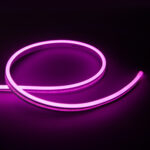EuroSpot Led NEON FLEX Ταινία DC:24V IP65 8W 120Leds/m 5mm PINK 5m - Image 2