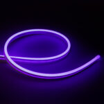 EuroSpot Led NEON FLEX Ταινία DC:24V IP65 8W 120Leds/m 5mm PURPLE 5m - Image 2