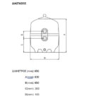 Πολυεστερικό φίλτρο άμμου 15m3/h - Image 4