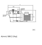 Aντλία αυτόματης αναρρόφησης KSE 150M - Image 2