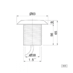 Εντοιχιζόμενο φωτιστικό LED για πισίνες/spa  ULSD-6R24-02M RGB - Image 5