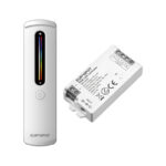 EuroSpot Led Kit Controller+ Λευκό Remote RF 2.4GHz για RGB Ταινία