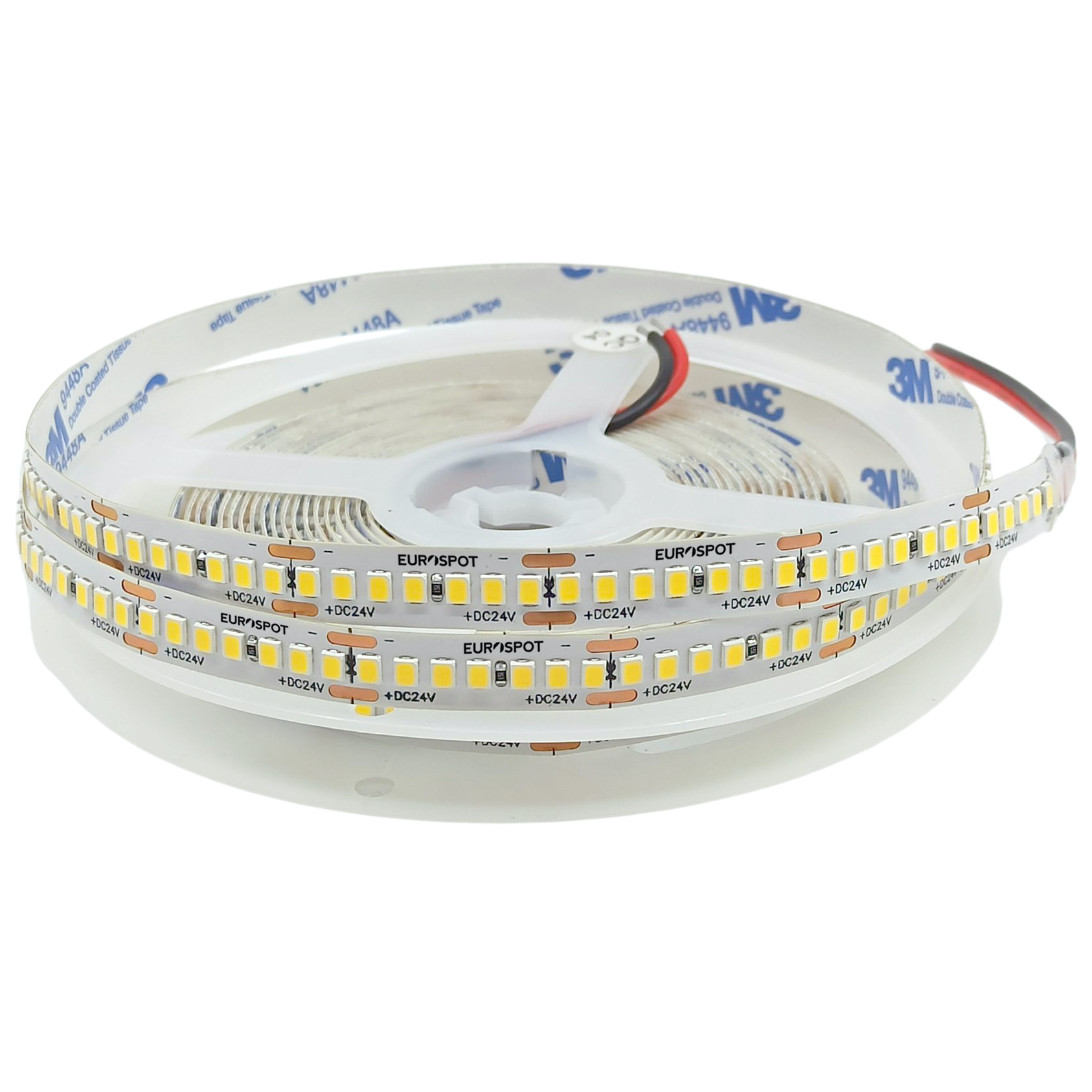 4048new EuroSpot Led Ταινία DC:24V 2835 SMD IP20 17.7W/M 140lm/W 3000K 5m Θερμό Λευκό - Image 1