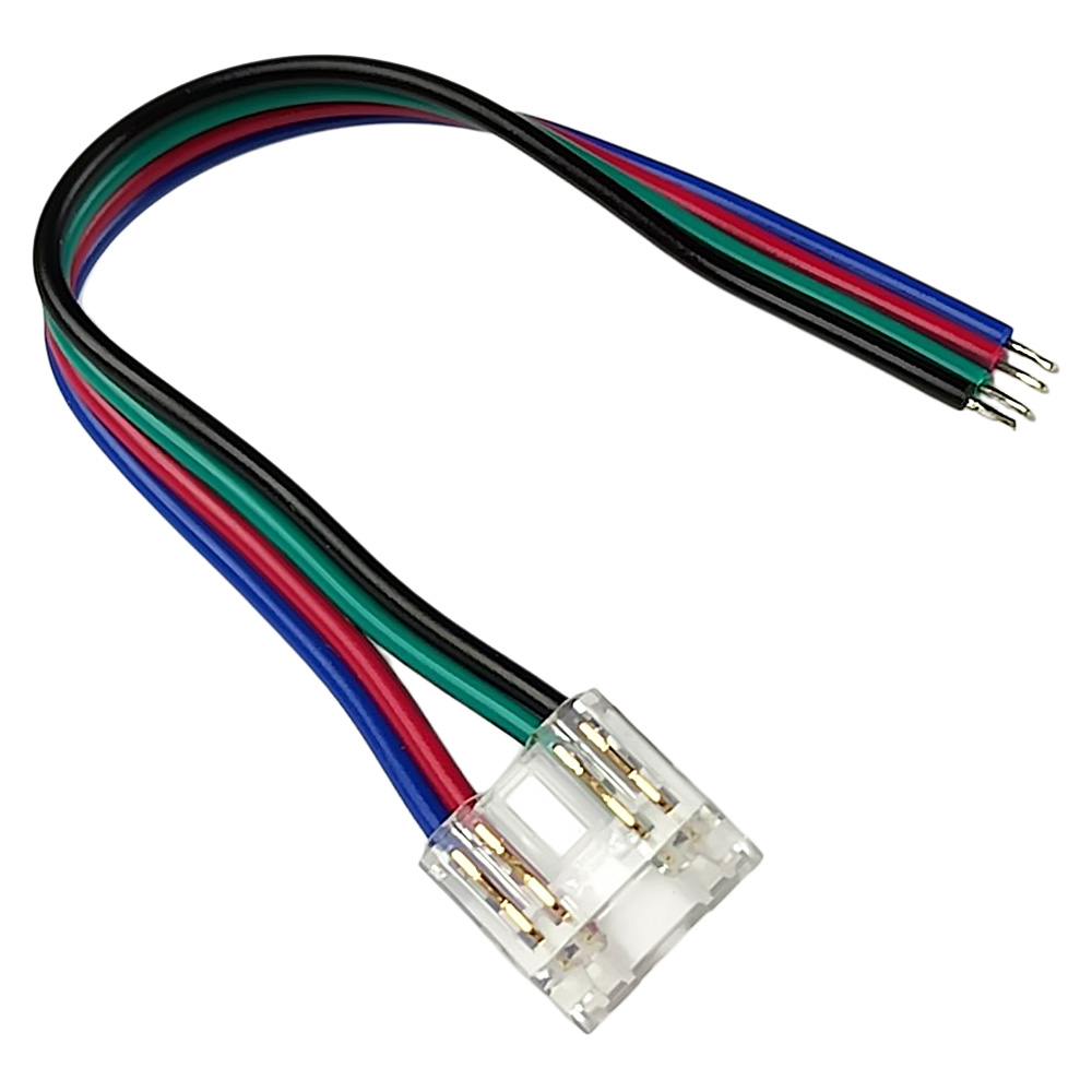 4955-b EuroSpot Σύνδεσμος Ταινίας Led Cob RGB Καλωδιακός- Παροχικός - Image 1