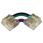 EuroSpot Σύνδεσμος Ταινίας Led Cob RGB Καλωδιακός- Γωνία