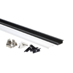 EuroSpot Προφίλ Αλουμινίου Χωνευτό Μαύρο Για Led Ταινίες L=2m 41x10mm NW=27.3mm Γαλακτερό Κάλυμμα - Image 3