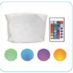 Μπαλόνι Ηλιακό Φώς Πισίνας RGB (14")