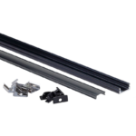 EuroSpot Προφίλ Αλουμινίου Μαύρο Ταινίας Led L=2m 17.4x7mm NW=12.4mm Μαύρο Κάλυμμα - Image 3