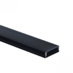 EuroSpot Προφίλ Αλουμινίου Μαύρο Για Led Ταινίες L=2m 30x10mm NW=25mm Μαύρο Κάλυμμα