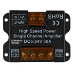 EuroSpot Amplifier Για Μονόχρωμες Ταινίες Led DC: 5-24V <(30A*1CH) - Image 2