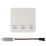 EuroSpot Led Kit Controller Πλήκτρων RF 2.4GHz Για Ταινία Led Waterflow DC: 12-24V