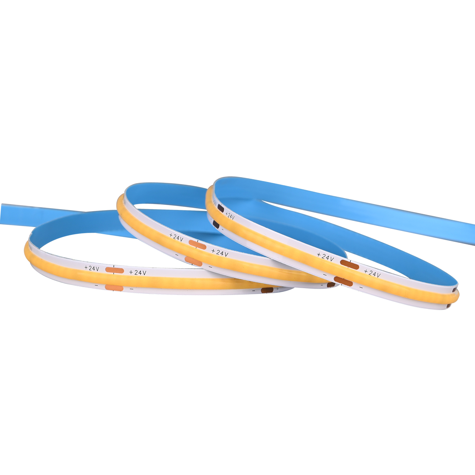 1 EuroSpot Led Ταινία DC:24V COB IP20 15W/M 90lm/W 3000K 5m Θερμό Λευκό - Image 1