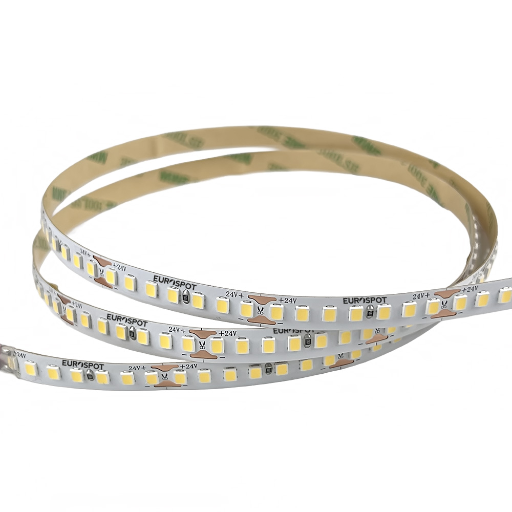 4040 EuroSpot Led Ταινία DC:24V 2835 SMD IP20 4.8W/M 170lm/W 182 Leds/m RA80 3000K 5m Θερμό Λευκό - Image 1