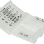 EuroSpot Σύνδεσμος Ευθείας Ταινίας Led 4Pin για SMD RGB 10mm