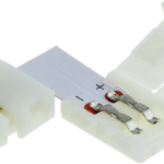 EuroSpot Γωνιακός Σύνδεσμος Ταινίας Led 2Pin για SMD 8mm