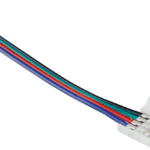 EuroSpot Καλωδιακός Σύνδεσμος Ταινίας Led 4Pin για SMD RGB 10mm