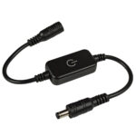 EuroSpot Touch Led Dimmer Γραμμής Μαύρο DC: 5-24V