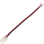 EuroSpot Διπλός Καλωδιακός Σύνδεσμος Ταινίας Led 2Pin για COB/SMD 8mm
