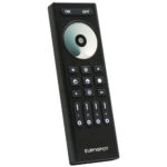 EuroSpot RF 2.4GHz 4Ζωνο Μαύρο Τηλεχειριστήριο Μονόχρωμης Ταινίας-Led - Image 2