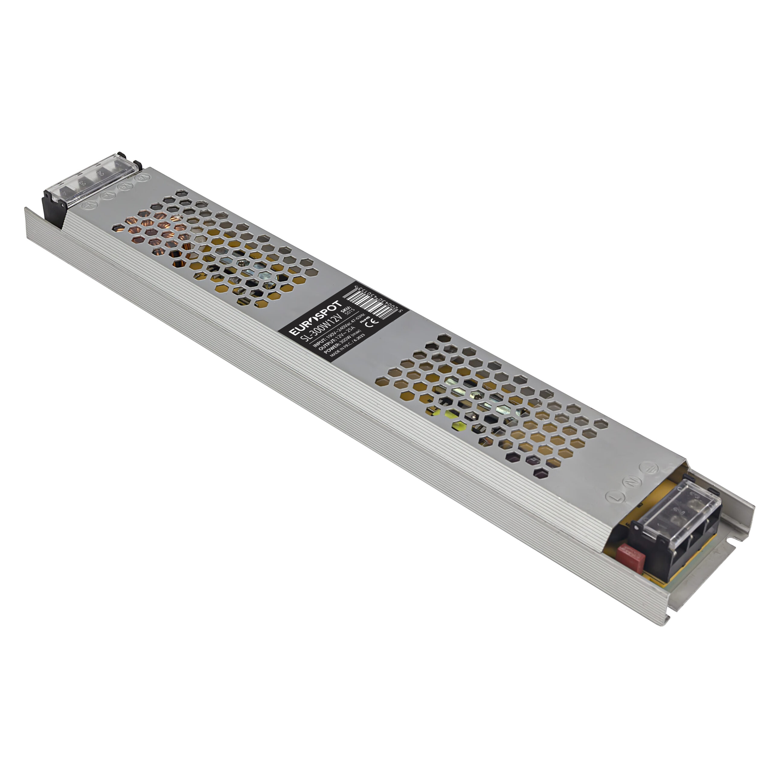 SL-300W-12V-x-scaled-1 Eurospot Ultra-Slim Τροφοδοτικό Led Αλουμινίου 12V 300W - Image 1